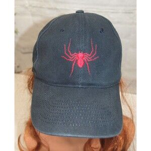 Spiderman Promo Trucker Hat Stone washed Look Metal Strap back Unisex Adult